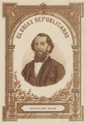 Bartolome Mitre, argentinischer Politiker, Soldat und Autor