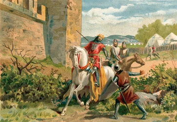 Tod von König Sancho bei der Belagerung von Zamora