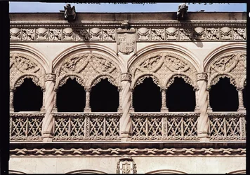 Detail der Bögen der Loggia