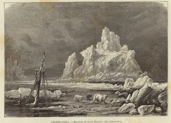 Grönland - Berg aus treibendem Eis