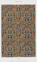 Ornamente auf Paneelen, Halle der Botschafter