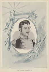 Simon Bolivar, venezolanischer politischer und militärischer Führer