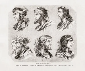Sechs spanische Könige