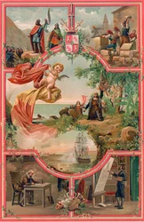 Spanische Geschichte - Frontispiz