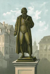 Statue von Gutenberg in Mainz