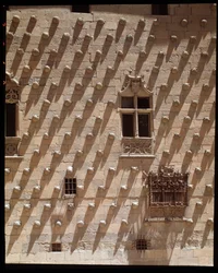 Ansicht der gotischen Fassade (1493-1517)