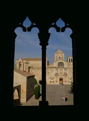 Ansicht der Kirche im Kloster, begonnen 1161