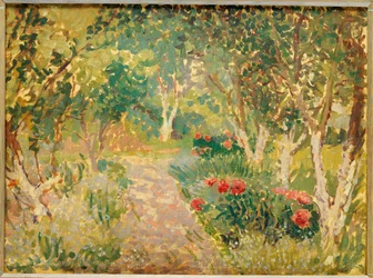 Ein Waldpark