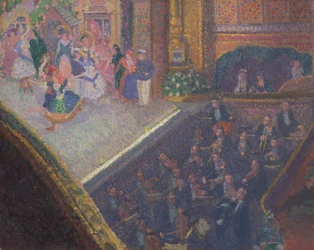 Ballettszene aus "Am Strand"