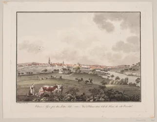 Odense auf Fünen, von der östlichen Seite