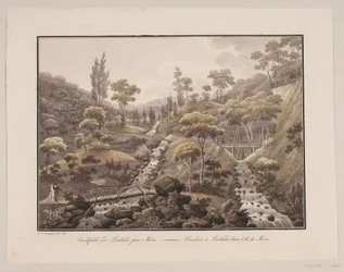 Wasserfall bei Liselund auf Møn