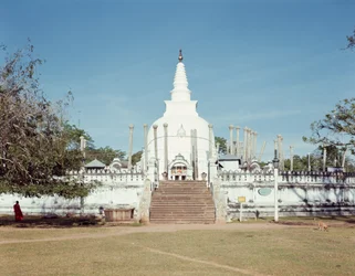 Ansicht der Thuparama Dagoba, Ruwanweli Seya