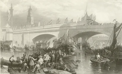 Die Eröffnung der neuen London Bridge