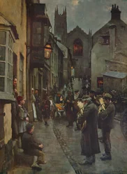 Heiligabend, ca. 1915