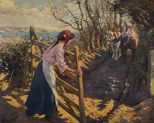Februarsonne, 1909