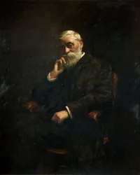 Porträt von Stadtrat G J Johnson 1826-1912, 1895