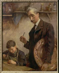 Junger Lehrling, Newlyn Kupferwerke