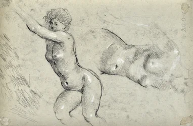 Studie von Frauen (Zeichnung)