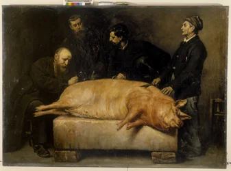 Das Experiment mit Strychnin (ein sehr giftiges Alkaloid, das aus der Brechnuss gewonnen wird)