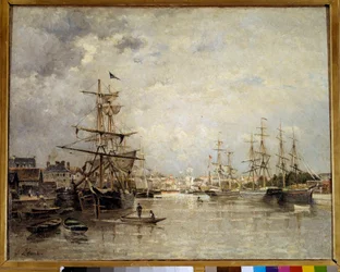 Der Hafen von Caen