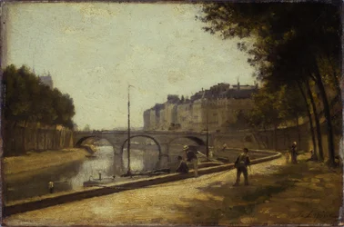 Saint-Michel-Brücke, ca. 1880
