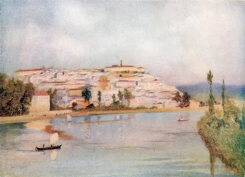 Coimbra und der Fluss Mondego