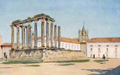 Tempel der Diana, Evora