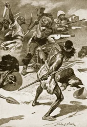 Die Schlacht von Abu-Klea, 17. Januar