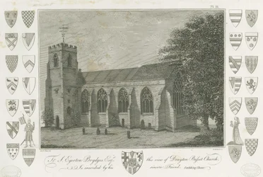 Drayton Bassett Kirche (Stich)