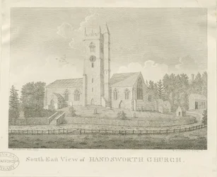 Handsworth Kirche (Stich)