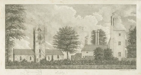 Lapley Kirche: Gravur