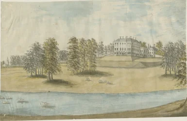 Patshull House: Aquarell, undatiert [1790er]