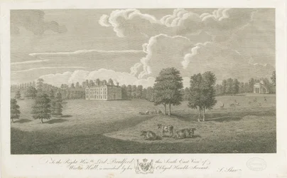 Weston-under-Lizard - Halle: Gravur, undatiert [1762-1802]