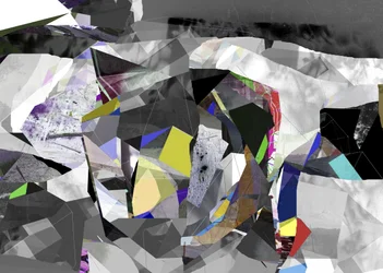 Dynamisches Geometrisches Abstrakt