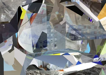 Fragmentierte urbane Geometrie