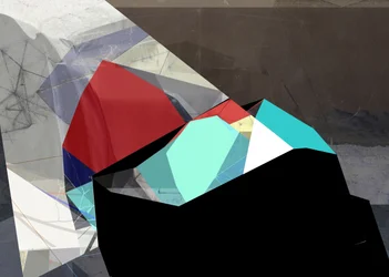 Lebendige geometrische Komposition