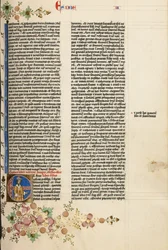 Initiale E: Ein Prophet