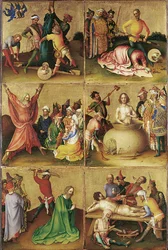 Stefan Lochner - Martyrium der Apostel