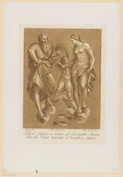 Saturn, Venus und Amor