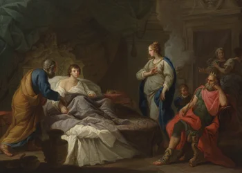 Antiochus sehnt sich nach Stratonike, ca. 1740