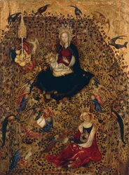 Madonna im Rosengarten