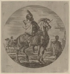 Ein schwarzer Reiter