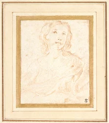 Eine junge Frau, Halbfigur