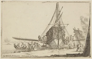 Einschiffung (Verschiedene Figuren)