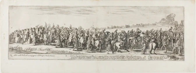 Eingang des Botschafters von Polen in Rom