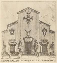 Fassade der Kirche San Lorenzo, Florenz