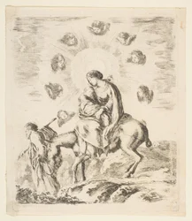 Flucht nach Ägypten, ca. 1641