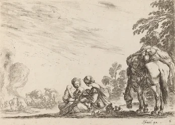 Zigeuner beim Ausruhen, 1642