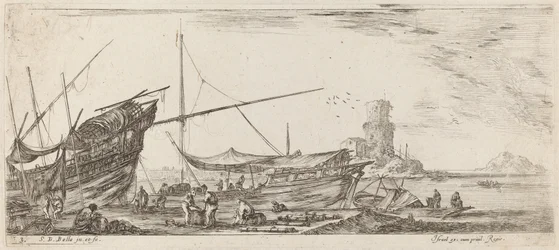 Hafenansicht, 1644