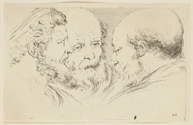 Köpfe (Sammlung verschiedener Stücke zur Kunst der Porträtmalerei, 24)